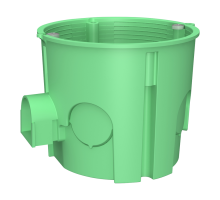 Коробка монтажна типу МВ003 для суцільних стін 65*60 мм, PLANK PLK5103500