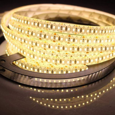 Светодиодная лента LED 18W/m 12V (3000K~3500K) AVT 2835 - 204 Led/m