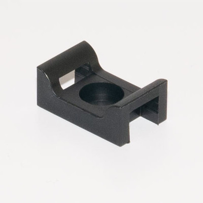 Майданчик під винт для стяжки кабельної чорна 16х25,4 (100шт) TAKEL 502258