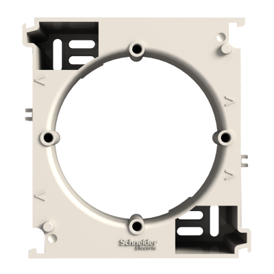 Коробка для наружного монтажа наборная Asfora Schneider крем