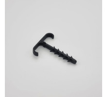 Дюбель ялинка (плаский) для 2х дротів (12х6мм) (100шт) 512571 TAKEL