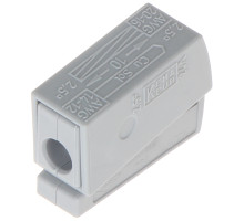 Клема на один провід 1.0-2.5 мм2 без пасти WAGO