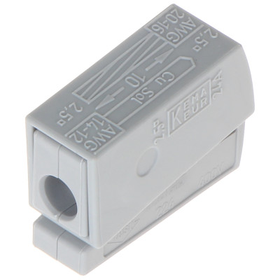 Клемма на один провод 1.0-2.5 мм2 без пасты WAGO