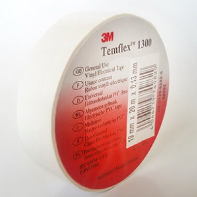 Изолента 20м 3М белая