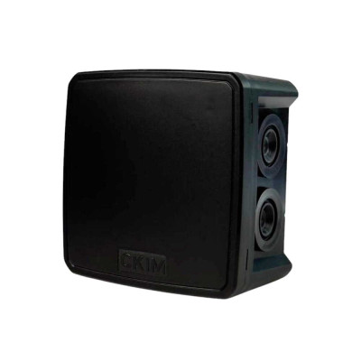 Коробка розподільча СКІМ KH115В 88х88х52 чорна IP65