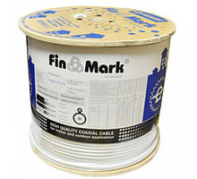 Кабель TV FinMark 690 white 1м