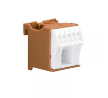 Блок фазных клемм 1x16мм2+5x4мм2 ширина 30мм Hager QiuckConnect KN06P
