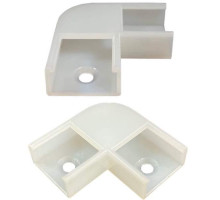 ПФ-9/4 Конектор угловой (90°) пластиковый