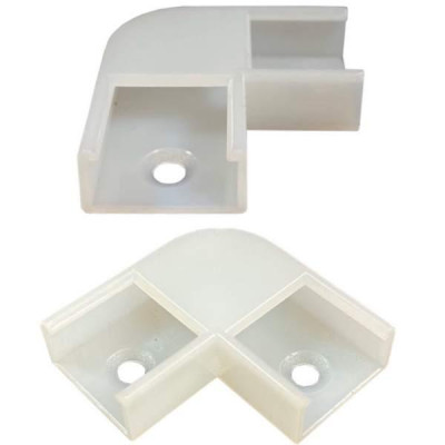 ПФ-9/4 Конектор угловой (90°) пластиковый