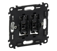 Механизм выключателя проходного двухклавишного Valena IN'MATIC Legrand