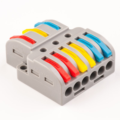 Клема-розгалужувач двостороння 3/6 СМК-836