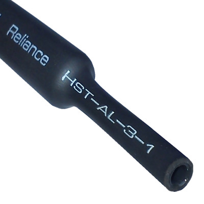 Трубка термоусадж. з клеєвим шаром 3:1 HST-AL-3-1 3,2/1, чорний 1м