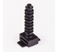 Площадка с дюбелем для стяжки кабельной CTH1-10 черная(100шт) Takel