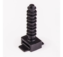 Площадка с дюбелем для стяжки кабельной CTH1-10 черная(100шт) Takel