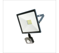 Прожектор светодиодный LED INDUS 30W SMD 60K 2850Lm IP44 з датч Прожектор светодиодный LED INDUS 30W SMD 60K 2850Lm IP44 з датч