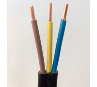 Кабель ВВГпнг 3 х 4.0 мм² 1 м KUc13-234 КАБЛЕКС